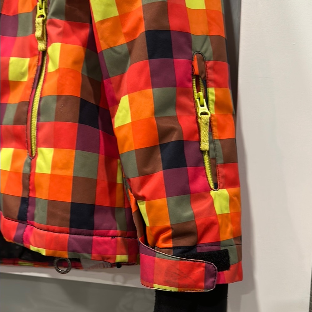 Roxy Multicolor Plaid Ski Jacket - image 3